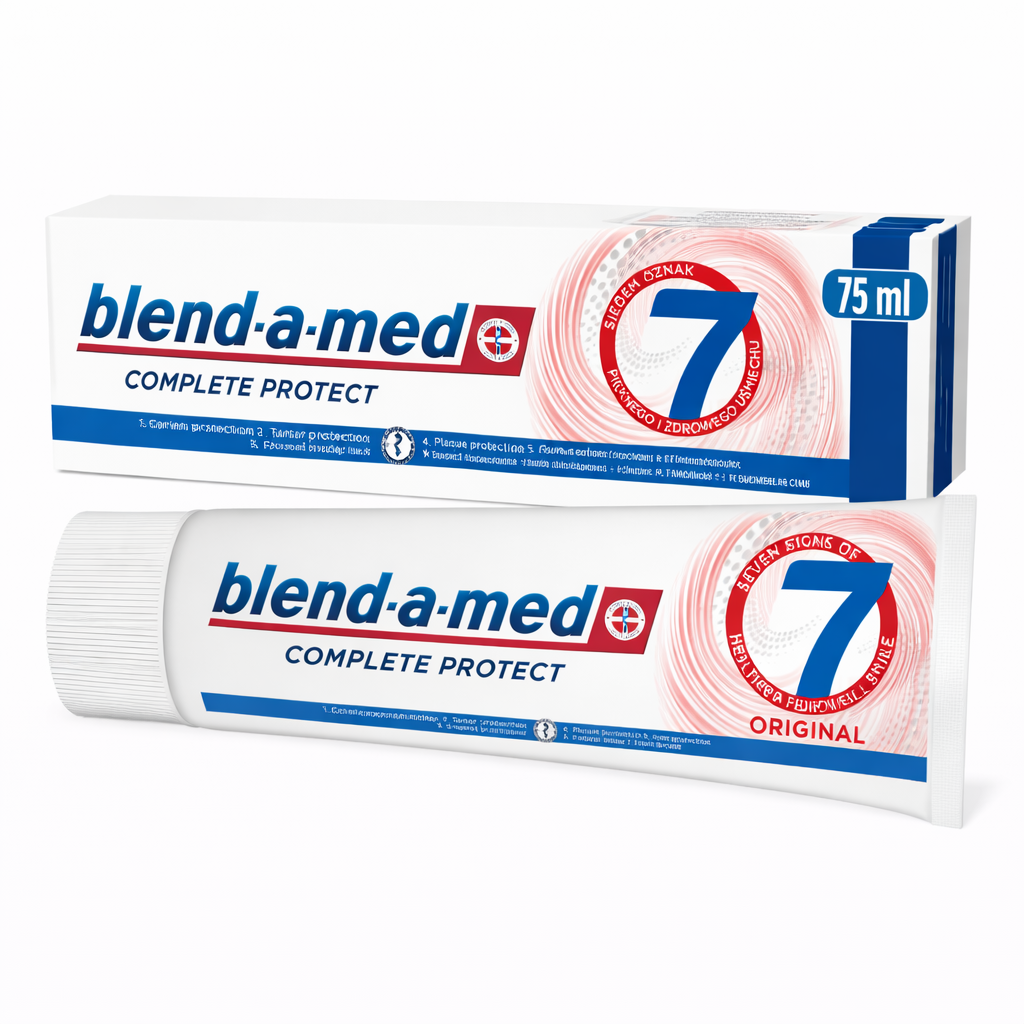 Blend-a-med Complete Protect fogkrém 75 ml – 7 az 1-ben védelem az egészséges fogakért