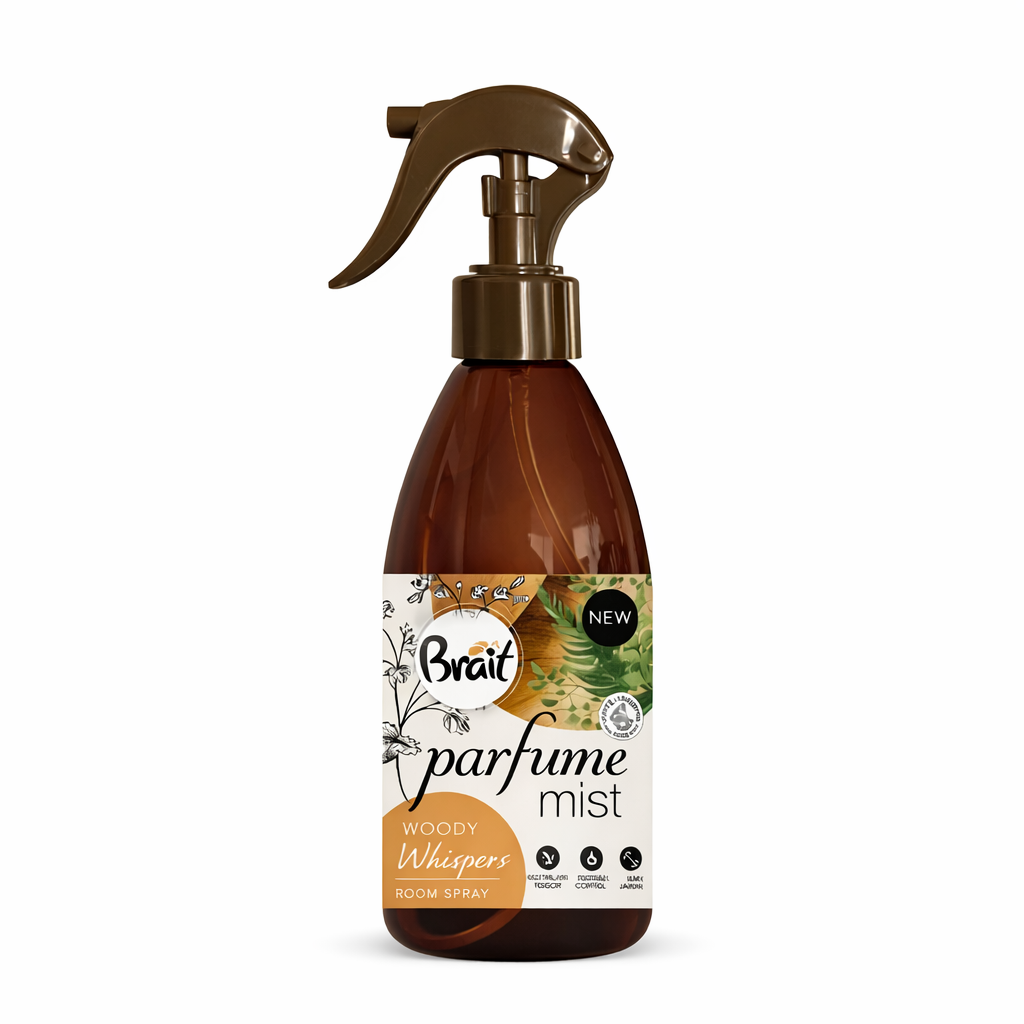 Brait Perfume Mist Woody Whispers Szobai Illatosító Spray – Hosszan Tartó Fás Illat