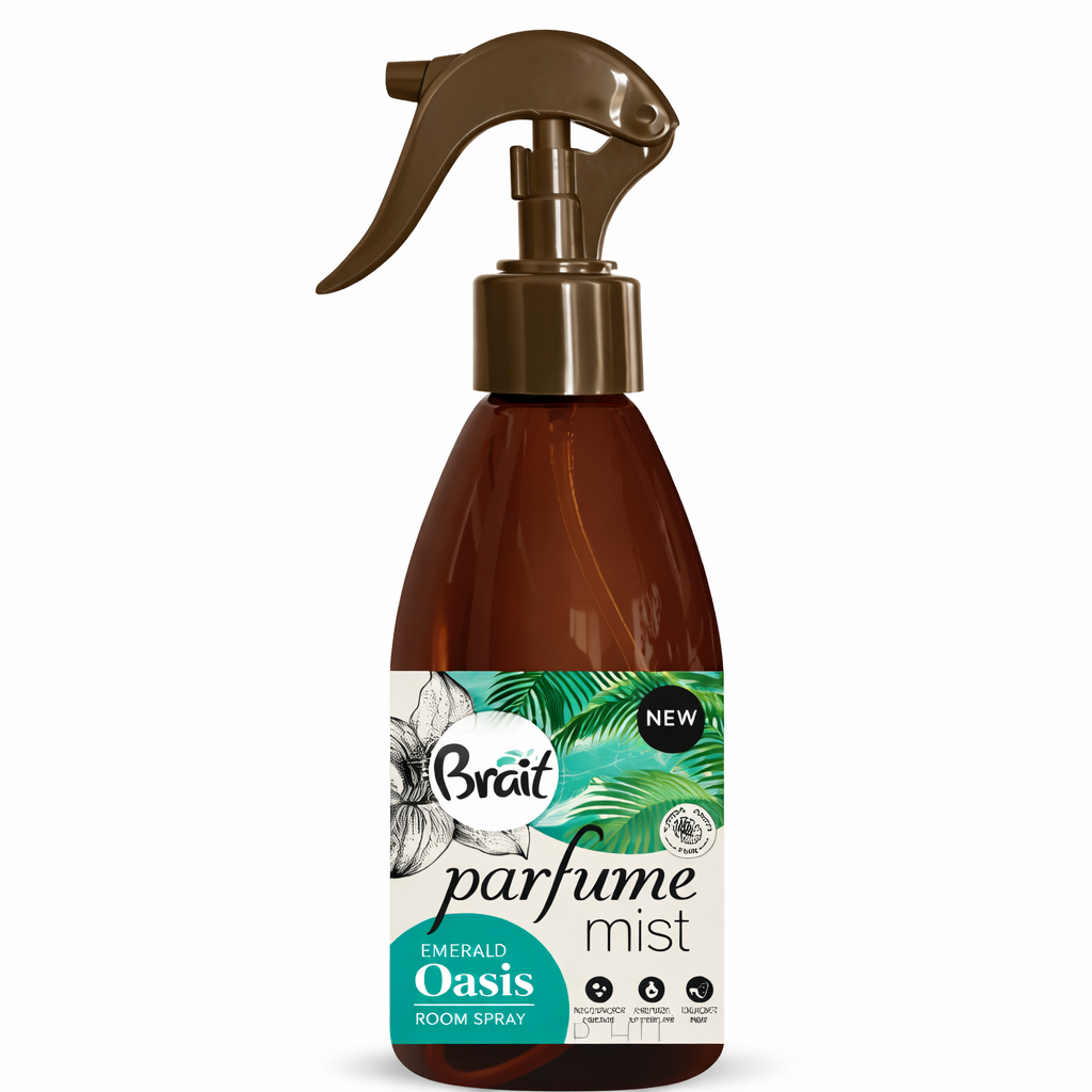 Brait Perfume Mist Emerald Oasis Szobai Illatosító Spray – Hosszan Tartó Friss Illat
