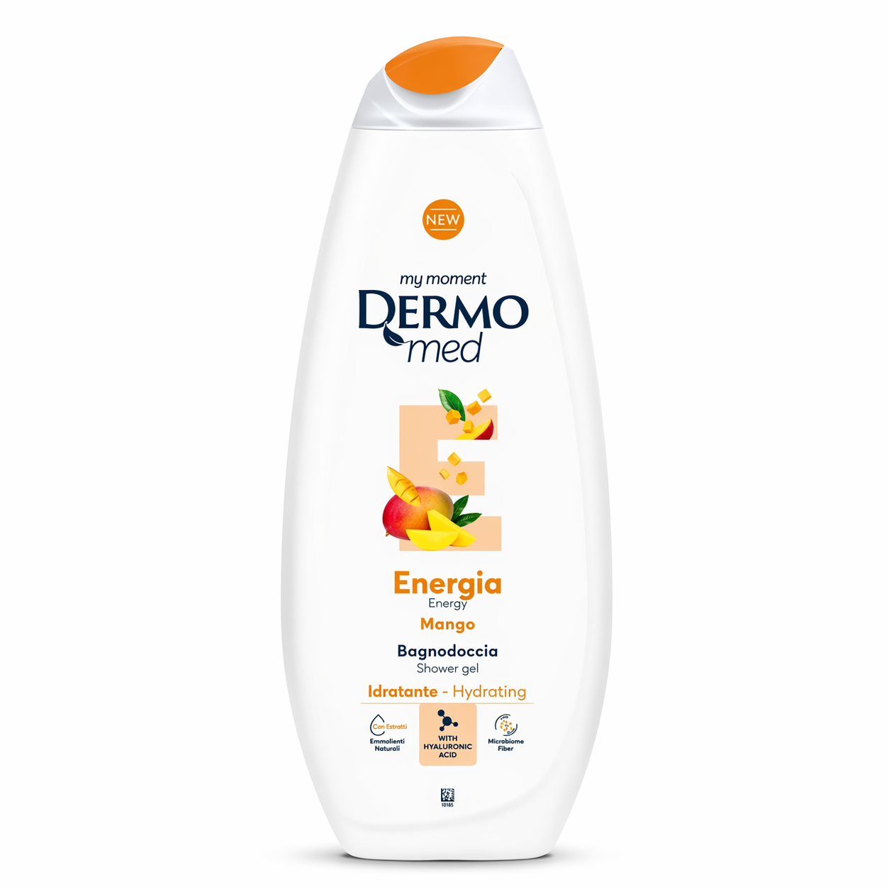 DERMOmed Energia Mango tusfürdő 500 ml – hidratáló, energizáló mangó illatú bőrtisztító hialuronsavval