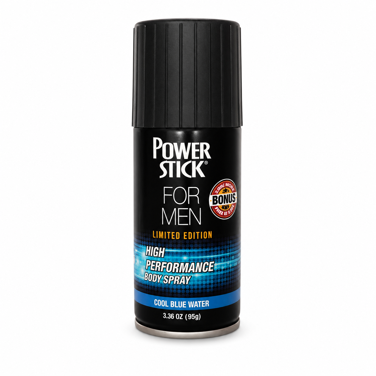 Power Stick For Men High Performance Body Spray Cool Blue Water 95 g – limitált kiadású férfi dezodor spray