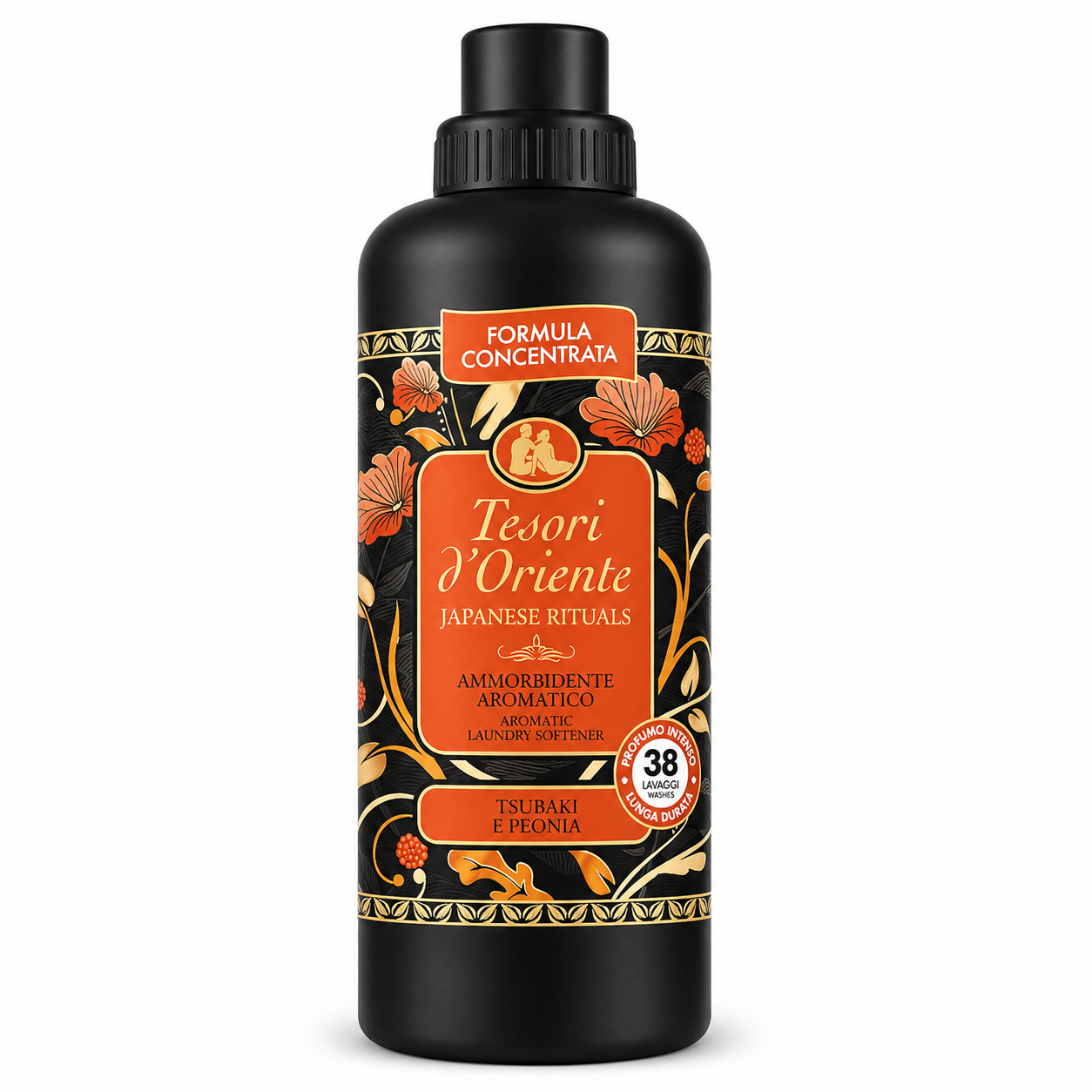 Tesori d’Oriente Japanese Rituals Textilöblítő760ml – Tsubaki & Pünkösdi rózsa illatú koncentrált öblítő