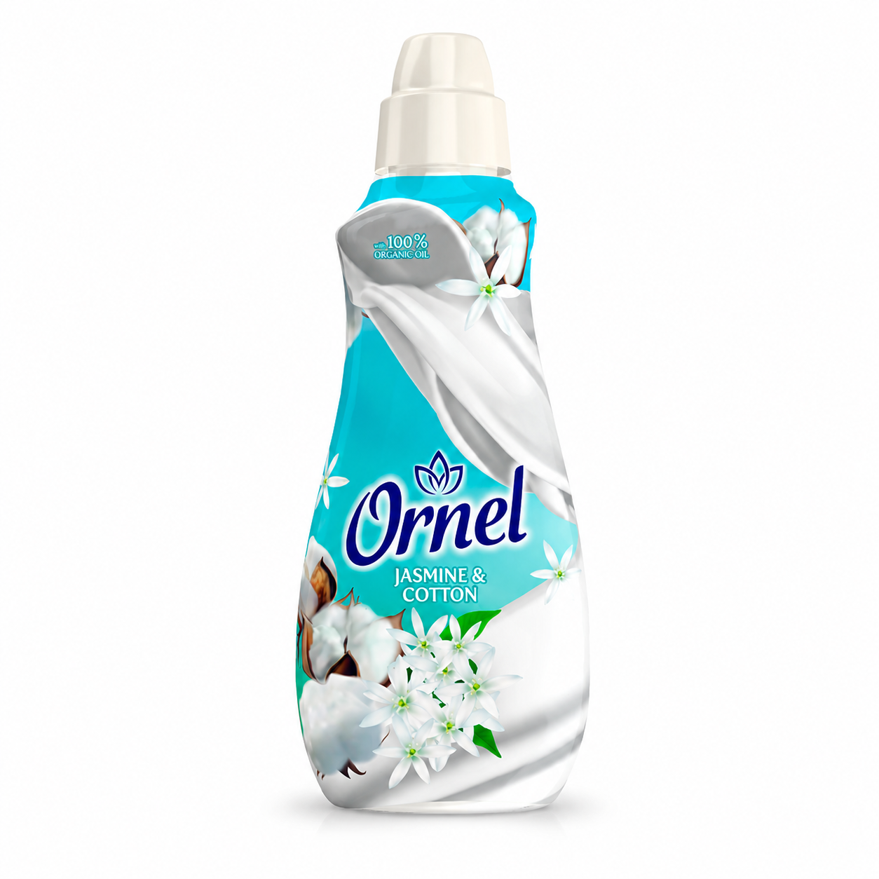 Ornel Jasmine & Cotton öblítő – jázmin és pamut illatú textilöblítő 800 ml
