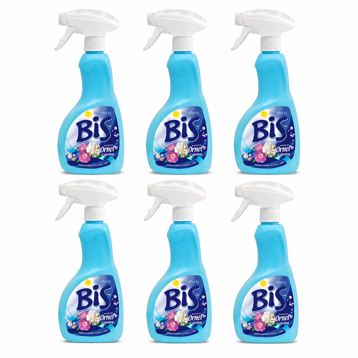 BiS Air Effects Ornel Calming illatosító spray 400 ml – 6 db-os csomag