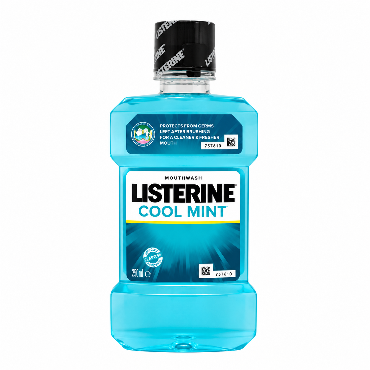 Listerine Cool Mint Szájvíz 250 ml – Friss mentás szájöblítő a mindennapi szájápoláshoz