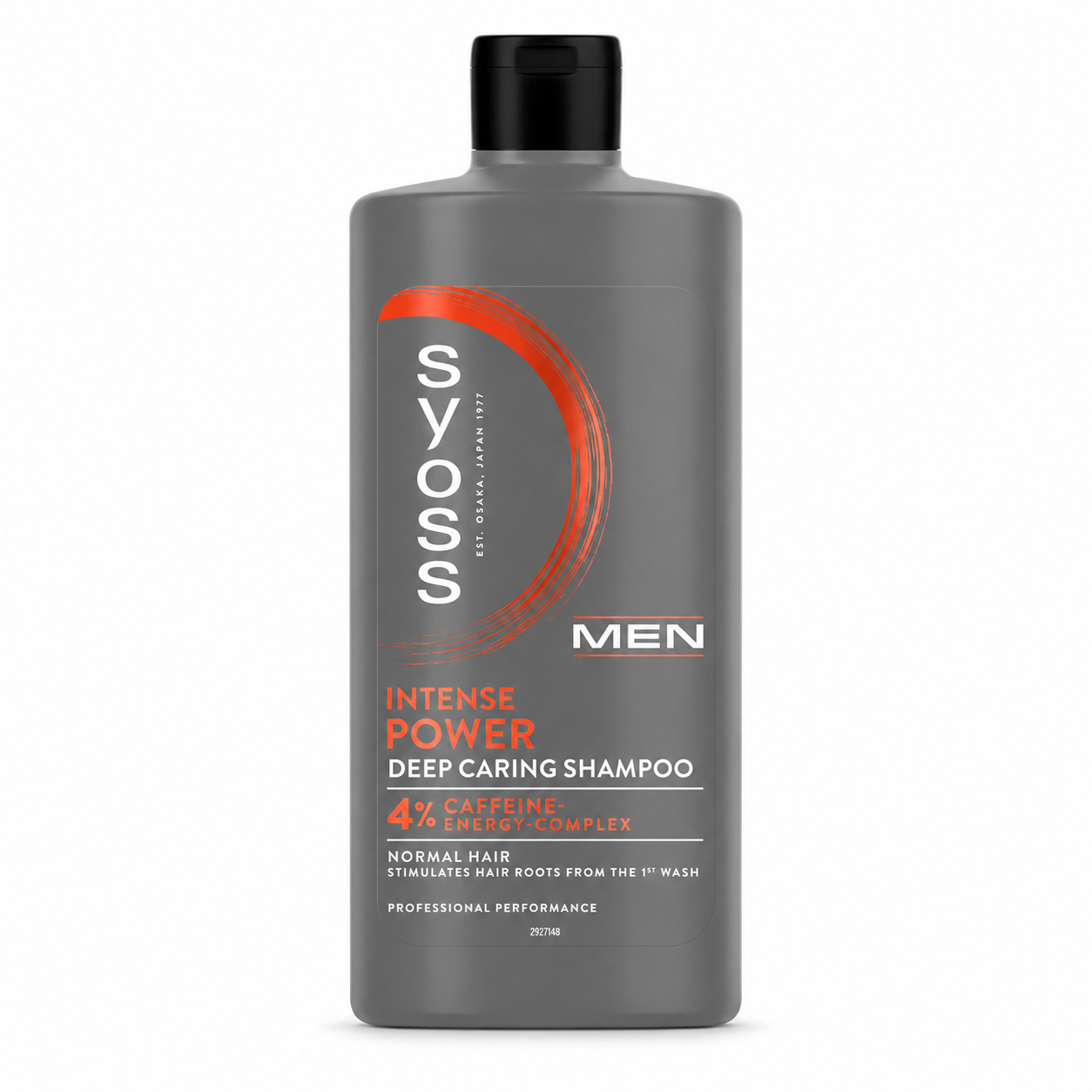 Syoss Men Intense Power Deep Caring Shampoo 400 ml – Koffeines férfi sampon normál hajra