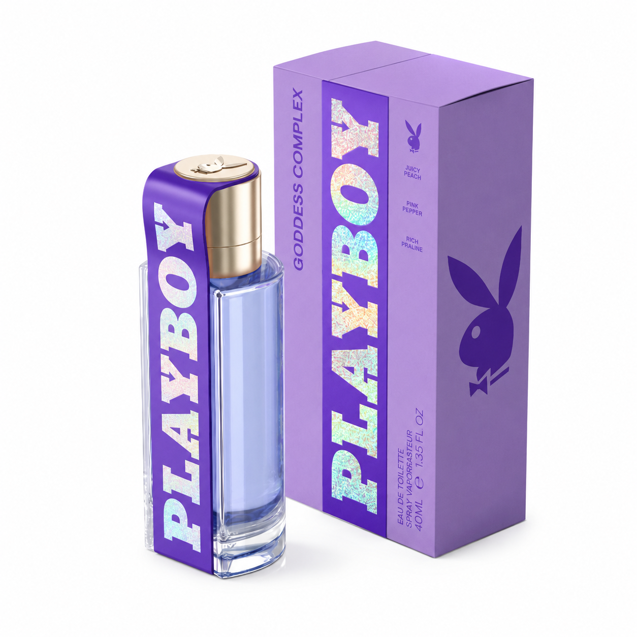 Playboy Goddess Complex Női Parfüm 40 ml – Édes, Gyümölcsös-Virágos Eau de Toilette