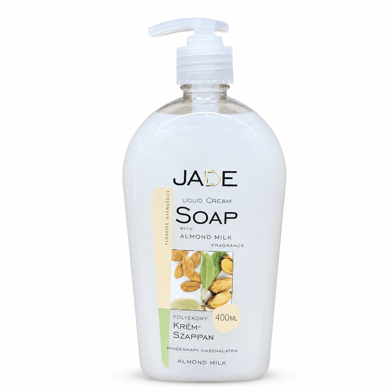 Jade folyékony krémszappan Mandula és Tej illattal 400ml