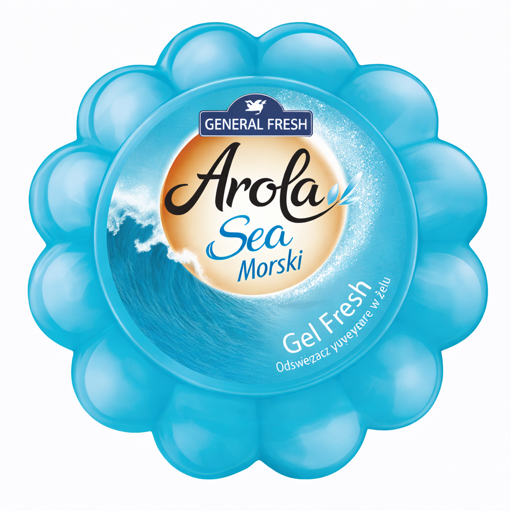 General Fresh Arola Sea légfrissítő gél – óceán illat 150g