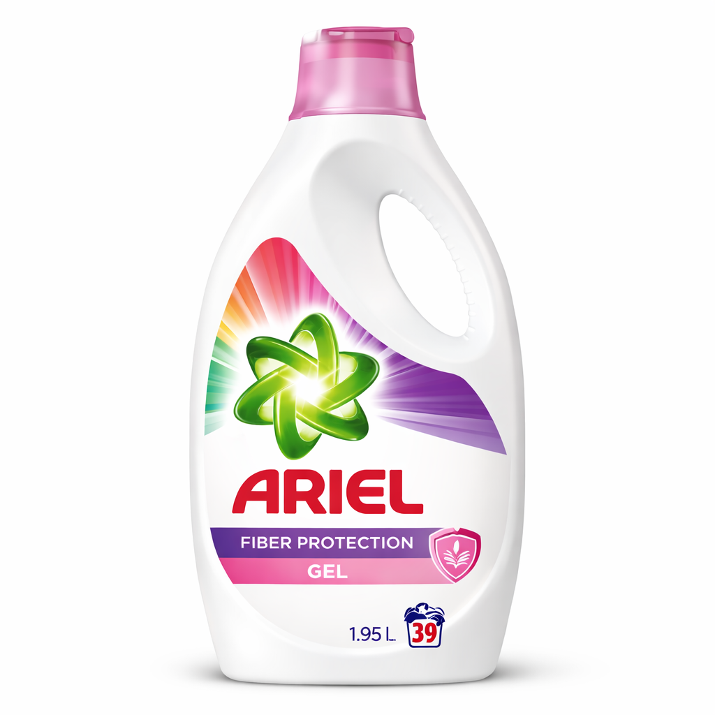 Ariel Fiber Protection folyékony mosószer 1.95L (39 mosás) – szálvédelem és kíméletes tisztítás