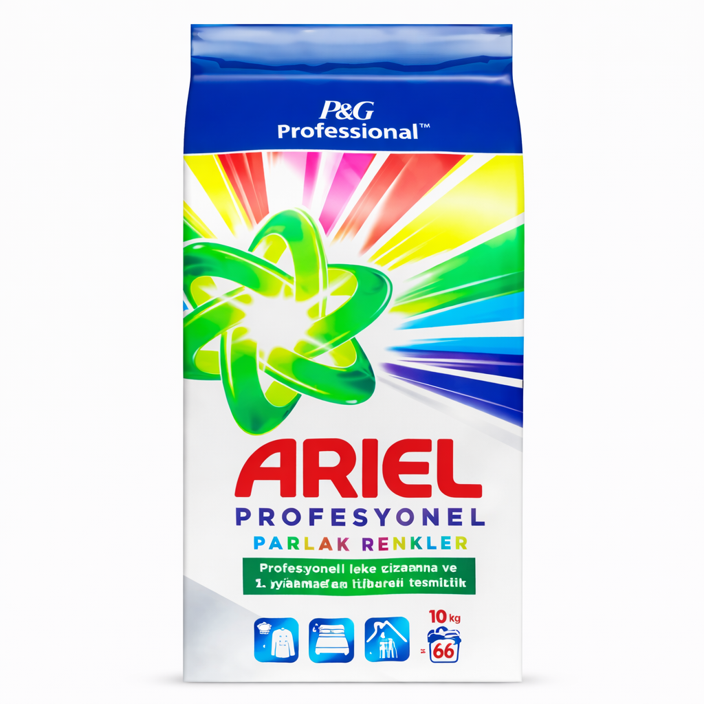 Ariel Professional Color mosópor 10 kg (kb. 66 mosás) – professzionális tisztítás színes ruhákhoz
