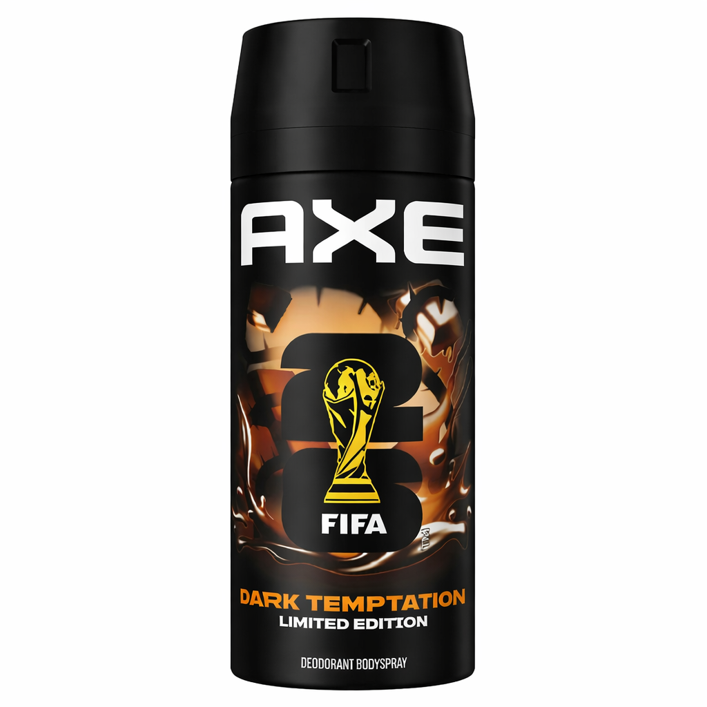 AXE Dark Temptation FIFA Limited Edition Dezodor Bodyspray – 48H Frissesség, Férfi Testpermet
