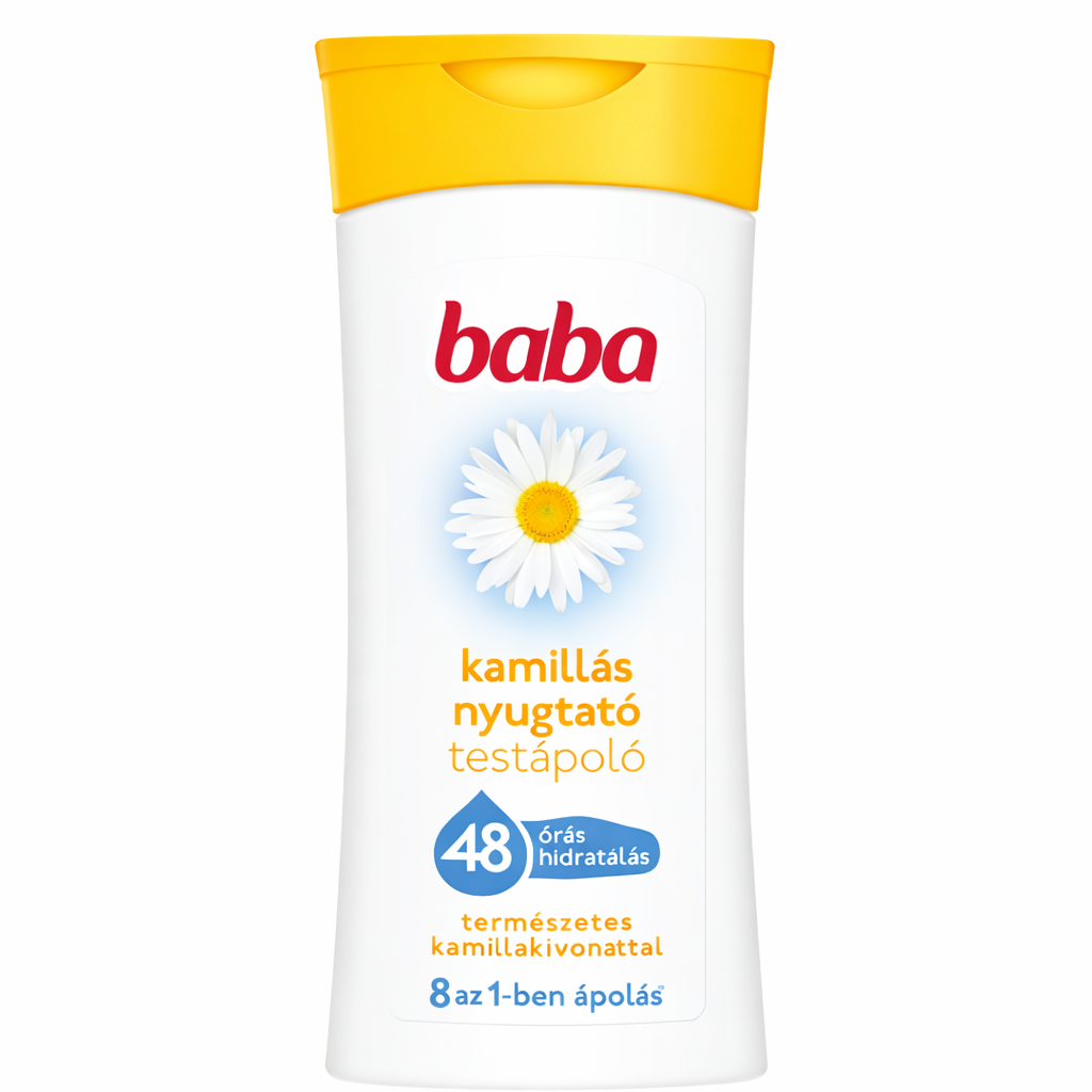 Baba Kamillás Nyugtató Testápoló 400 ml