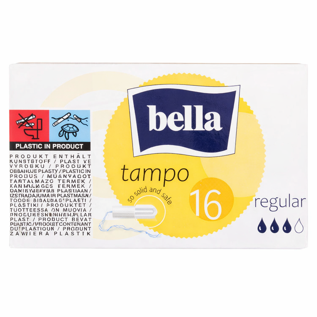 Bella Tampo Regular tampon (16 db) – Kényelmes és megbízható védelem minden napra