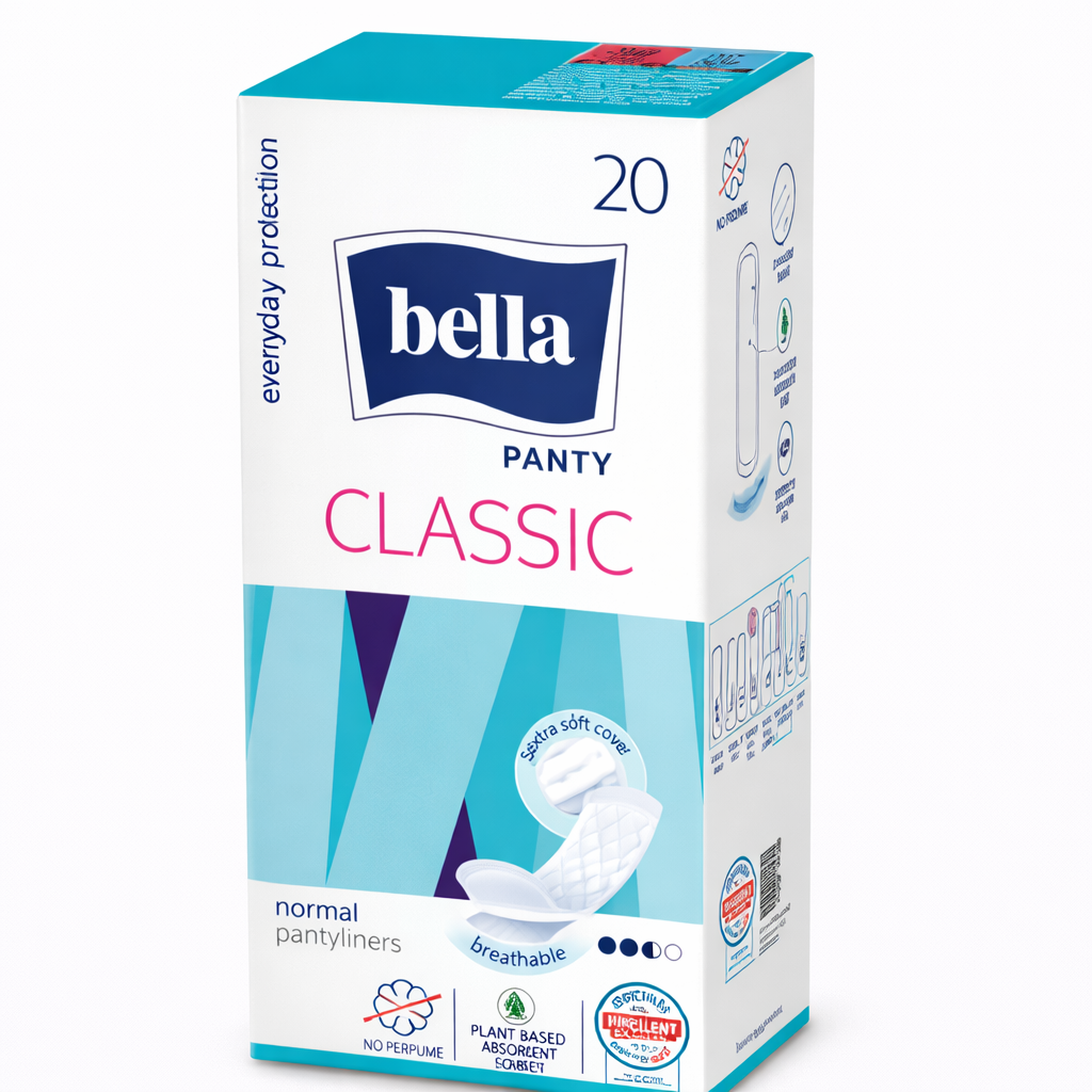 Bella Panty Classic tisztasági betét (20 db) – Mindennapi frissesség és diszkrét védelem