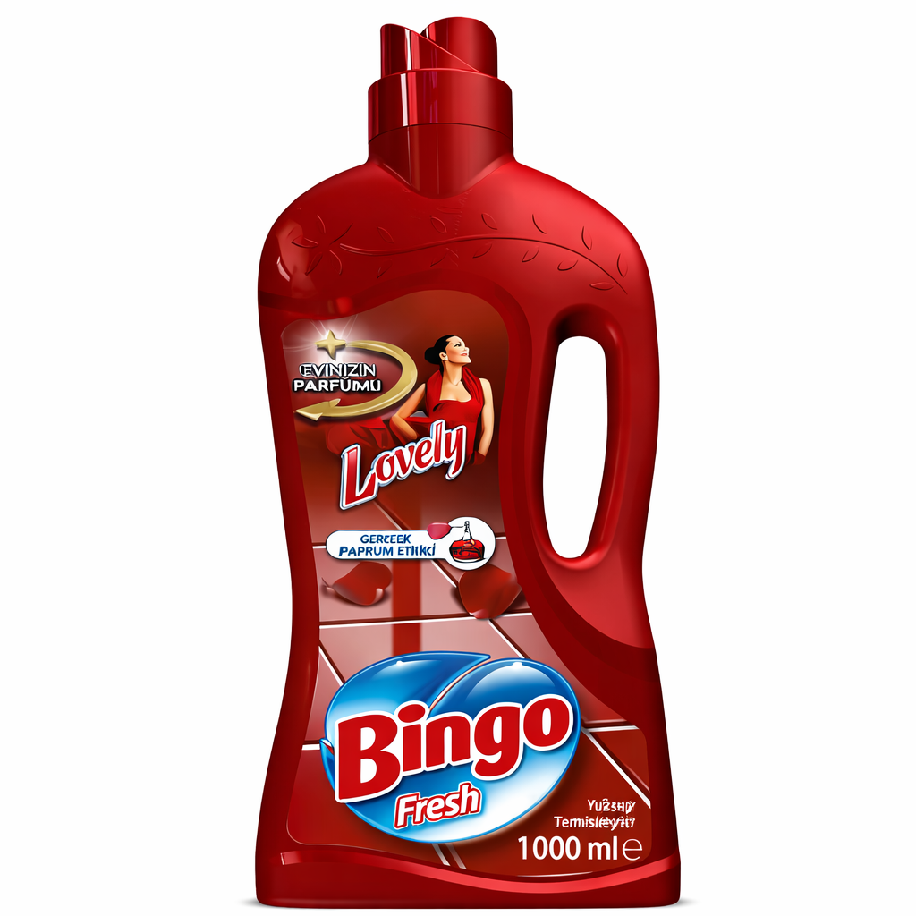 Bingo Fresh Lovely általános tisztítószer 1000 ml – intenzív, hosszan tartó illattal