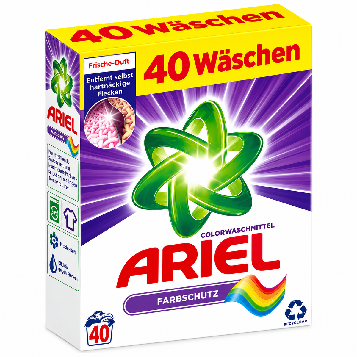 Ariel Color mosópor 2.6kg – 40 mosás