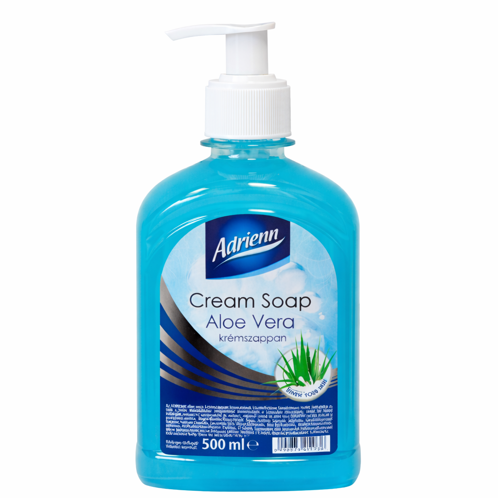 Adrienn Aloe Vera krémszappan 500 ml – Hidratáló folyékony szappan aloe kivonattal