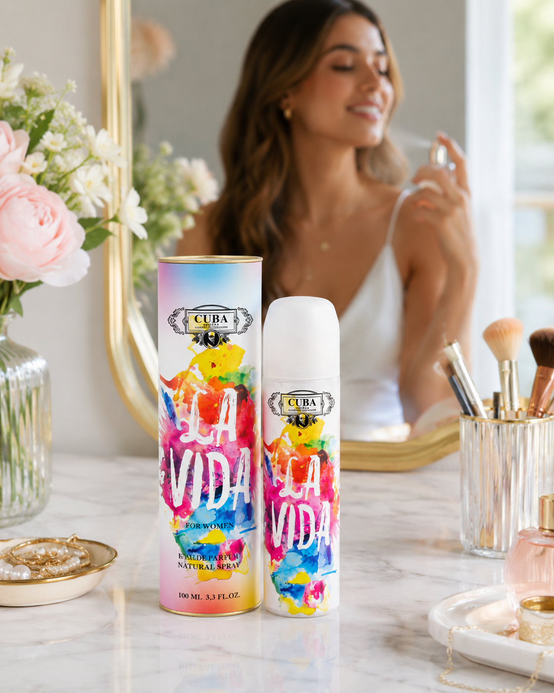 Cuba La Vida Női Parfüm 100 ml – Eau de Parfum, Friss és Vidám Illat