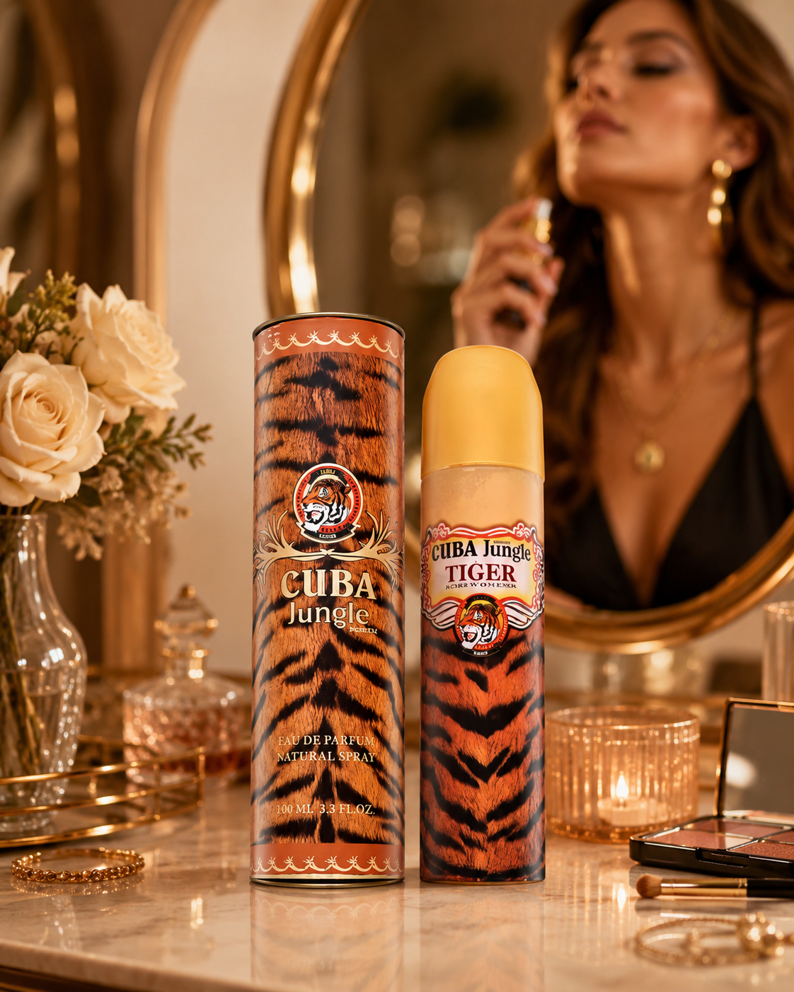 Cuba Jungle Tiger Női Parfüm 100 ml – Eau de Parfum, Egzotikus és Karakteres Illat