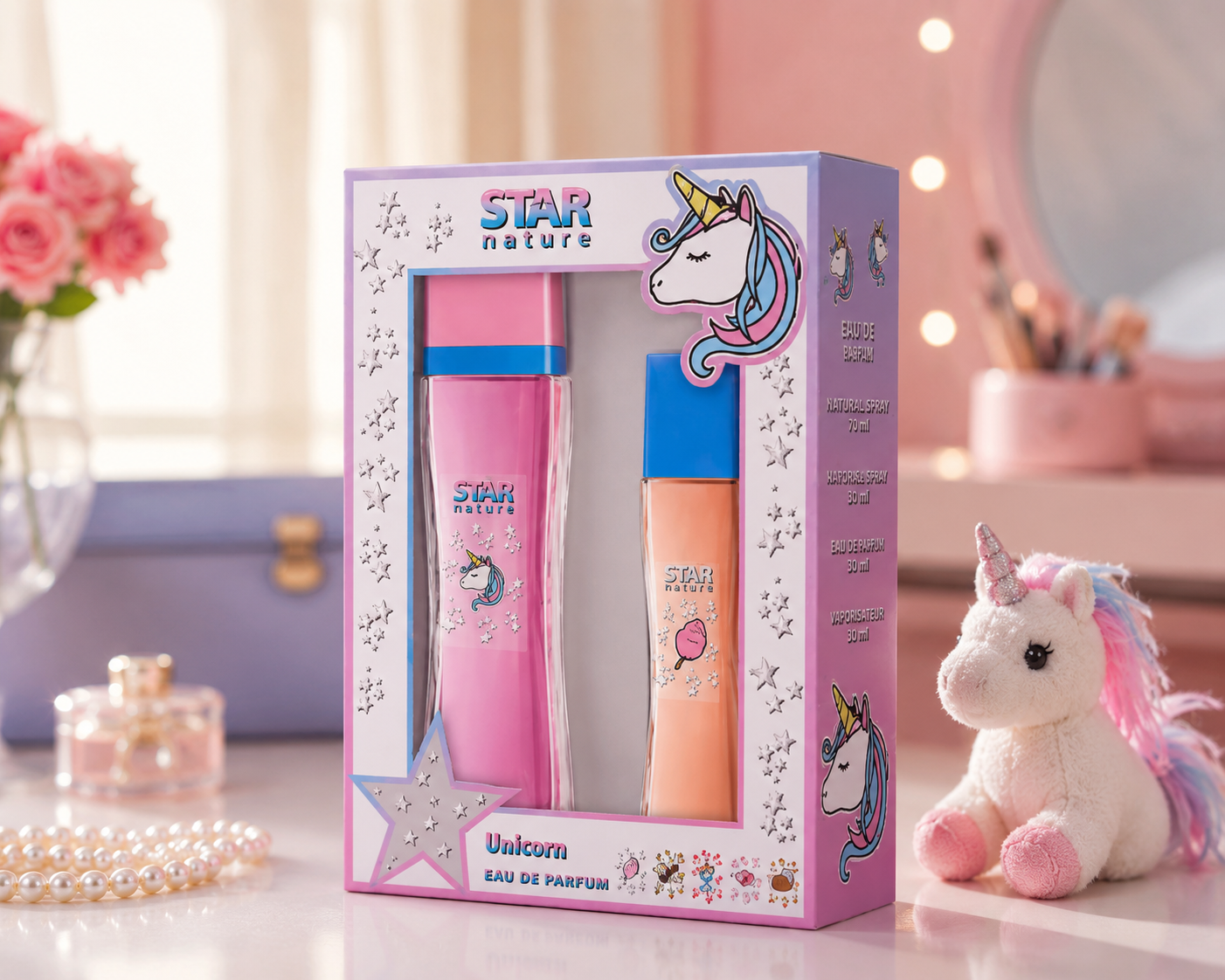 Star Nature Unicorn parfüm ajándékcsomag nőknek – 70 ml + 30 ml