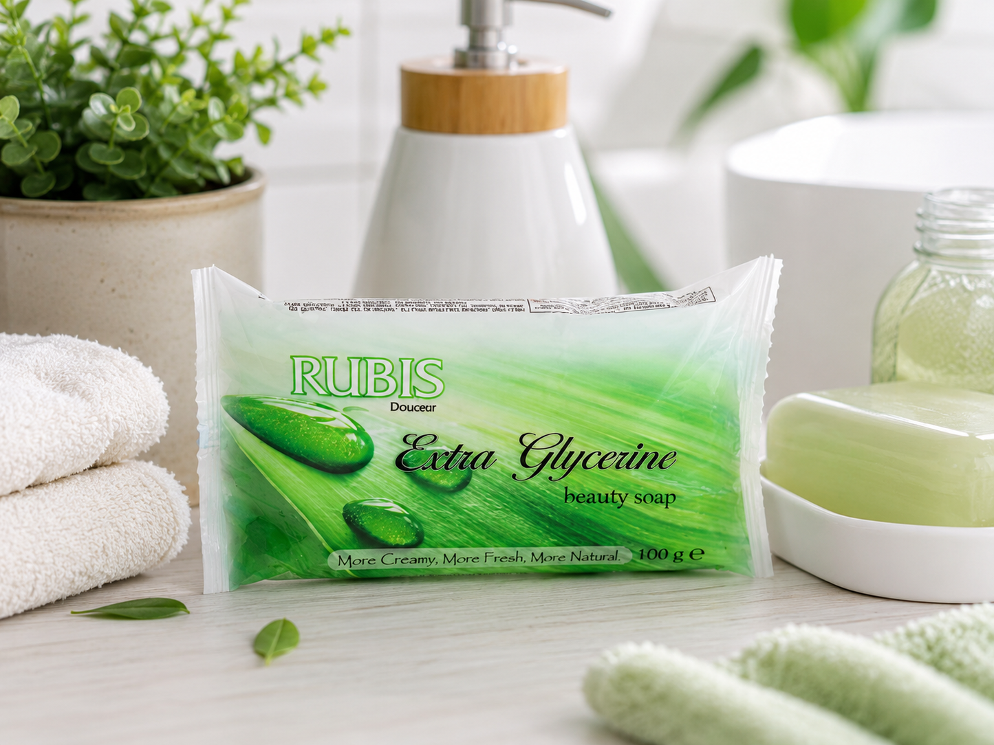 RUBIS Extra Hidratáló glicerines szappan 100 g – intenzív ápolás és gyengéd tisztítá