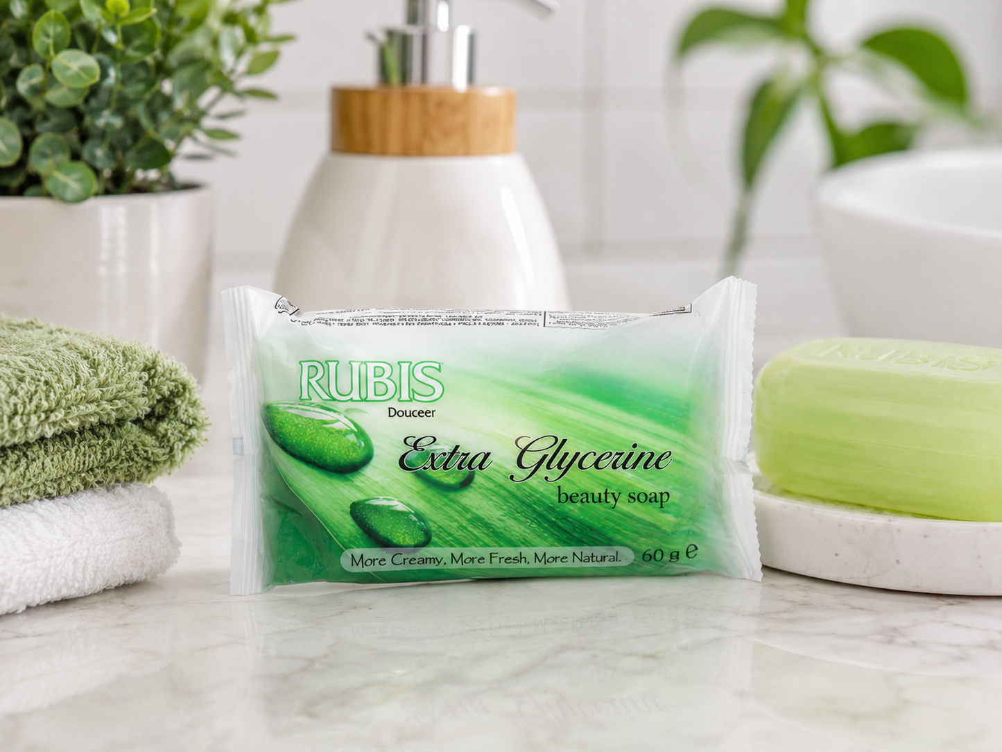 RUBIS Extra Hidratáló Glicerines Szappan 60 g – intenzív ápolás és gyengéd tisztítás