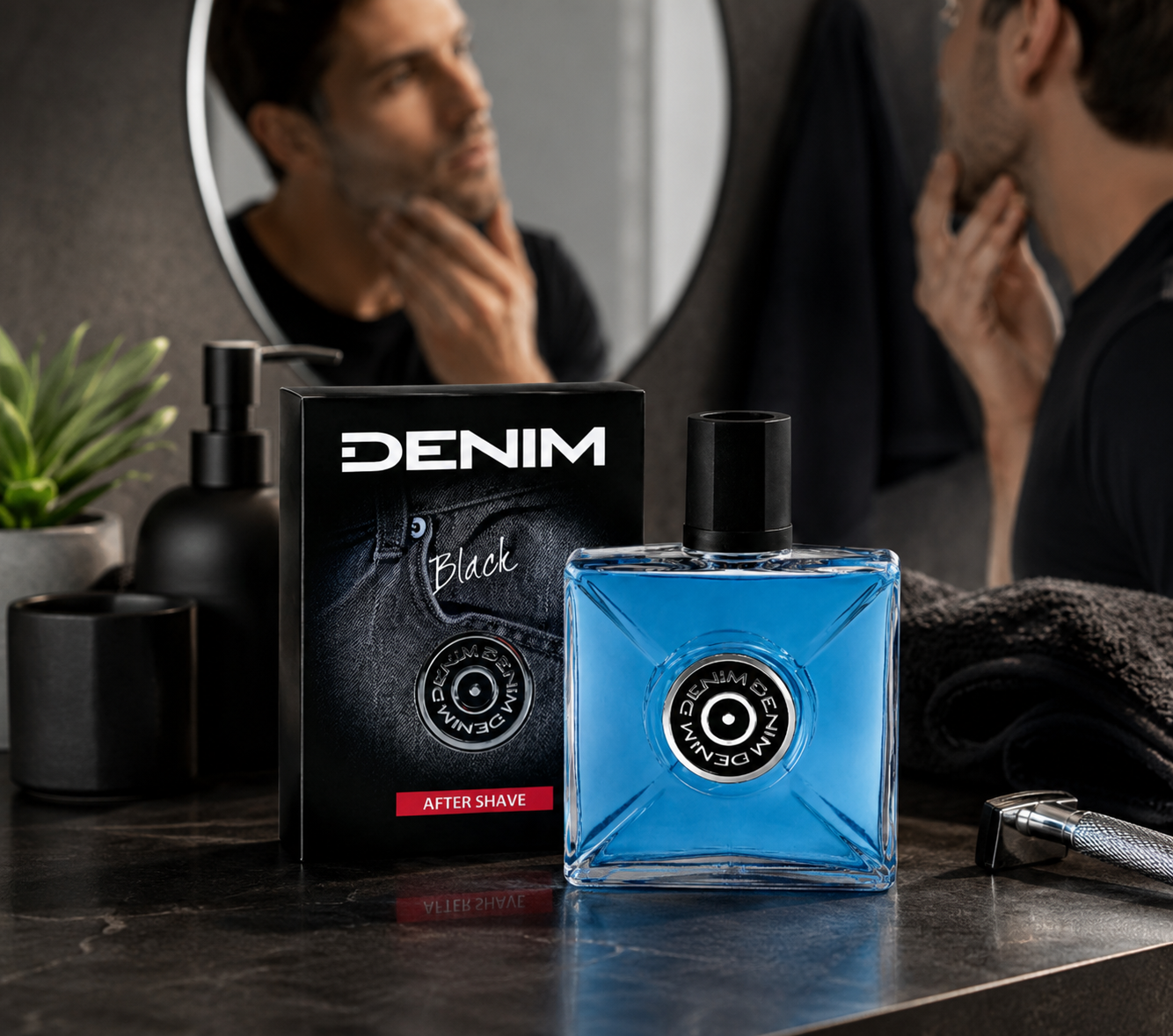 Denim Black After Shave arcszesz 100 ml