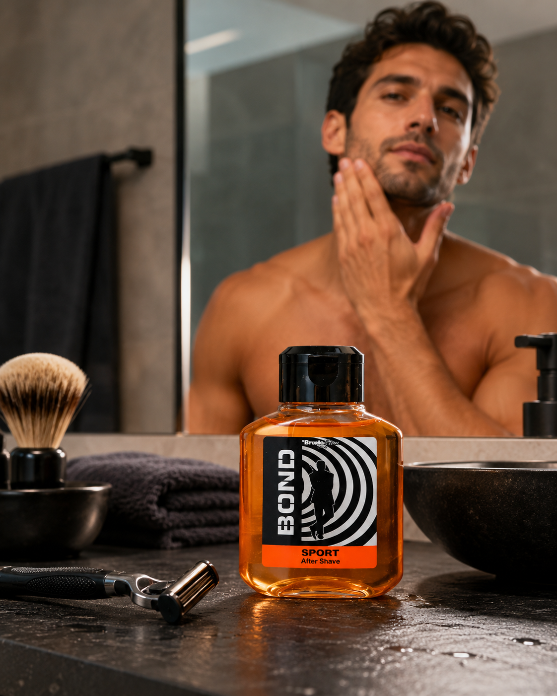Bond Sport After Shave 125 ml – Frissítő, energizáló arcszesz férfiaknak