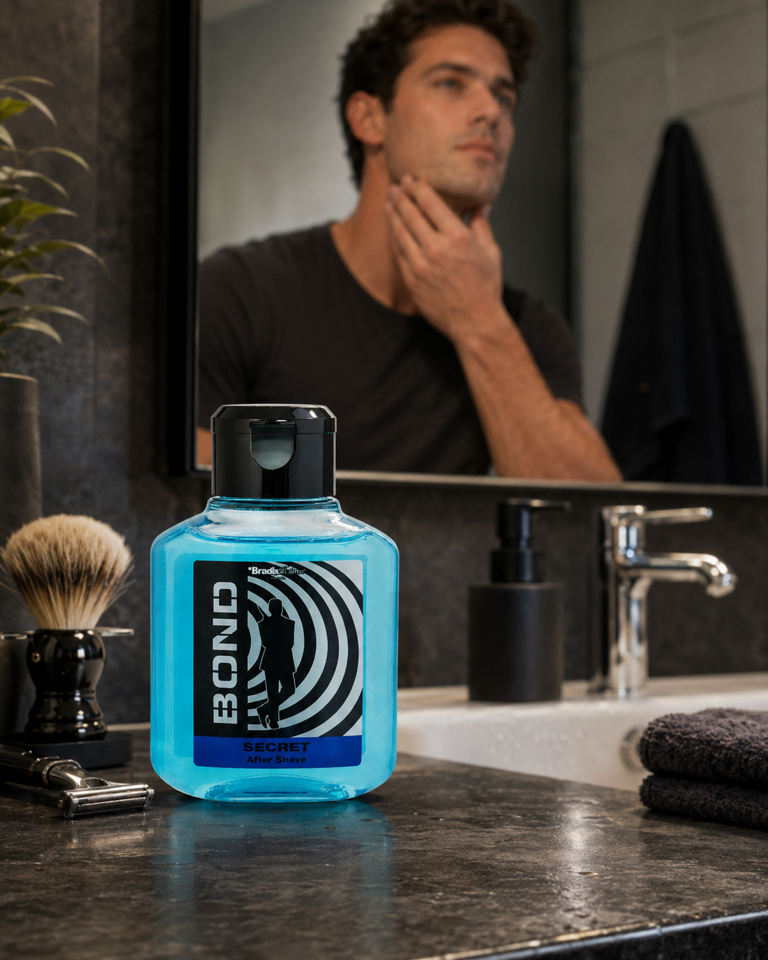 Bond Secret After Shave 125 ml – Férfi borotválkozás utáni arcszesz