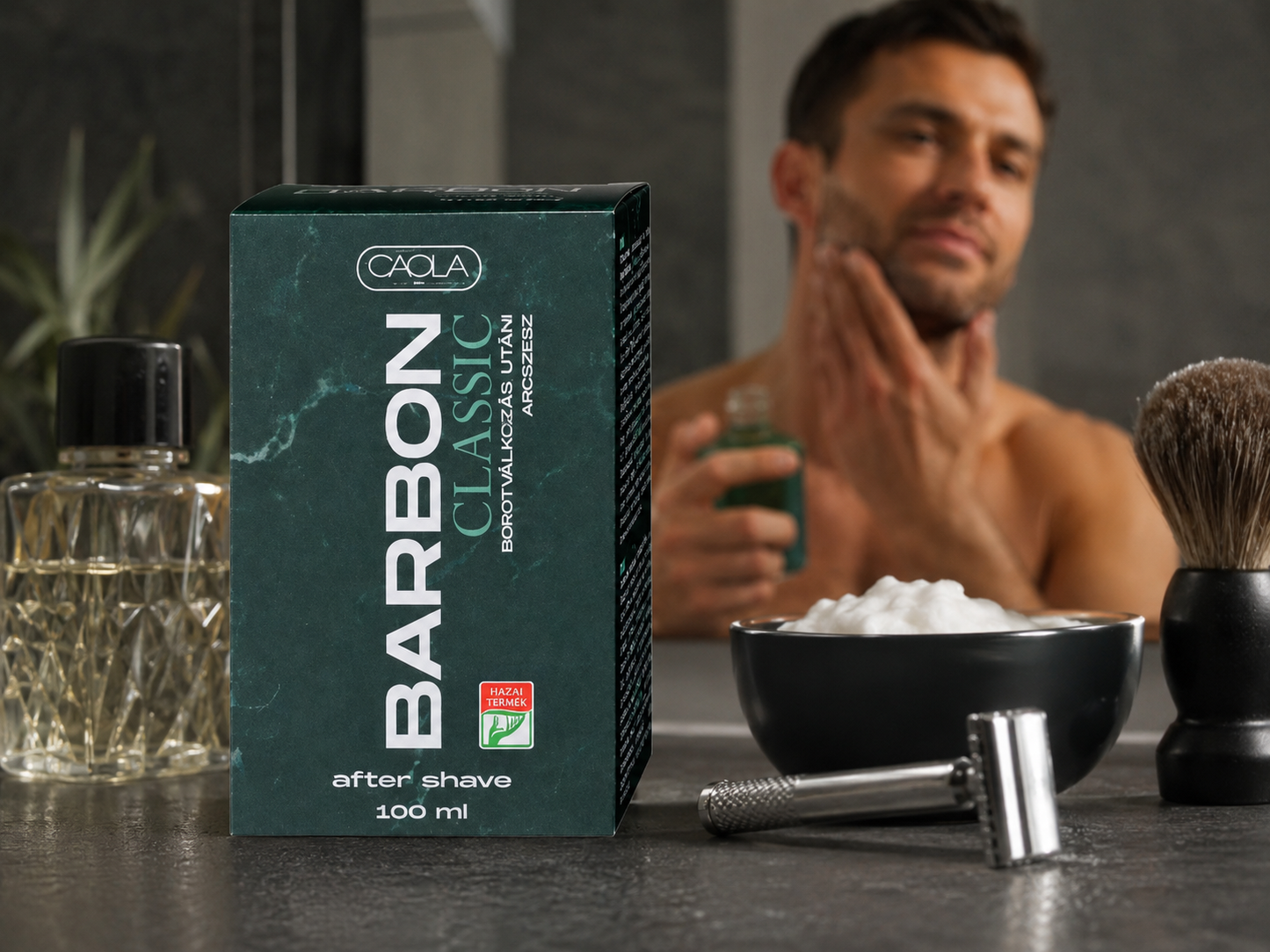 Barbon Classic borotválkozás utáni arcszesz 100 ml – Klasszikus férfi after shave