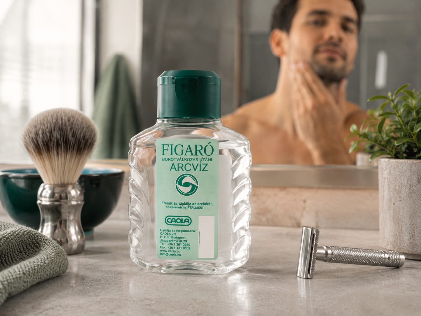 Figaró borotválkozás utáni arcvíz 100 ml – Klasszikus férfi after shave