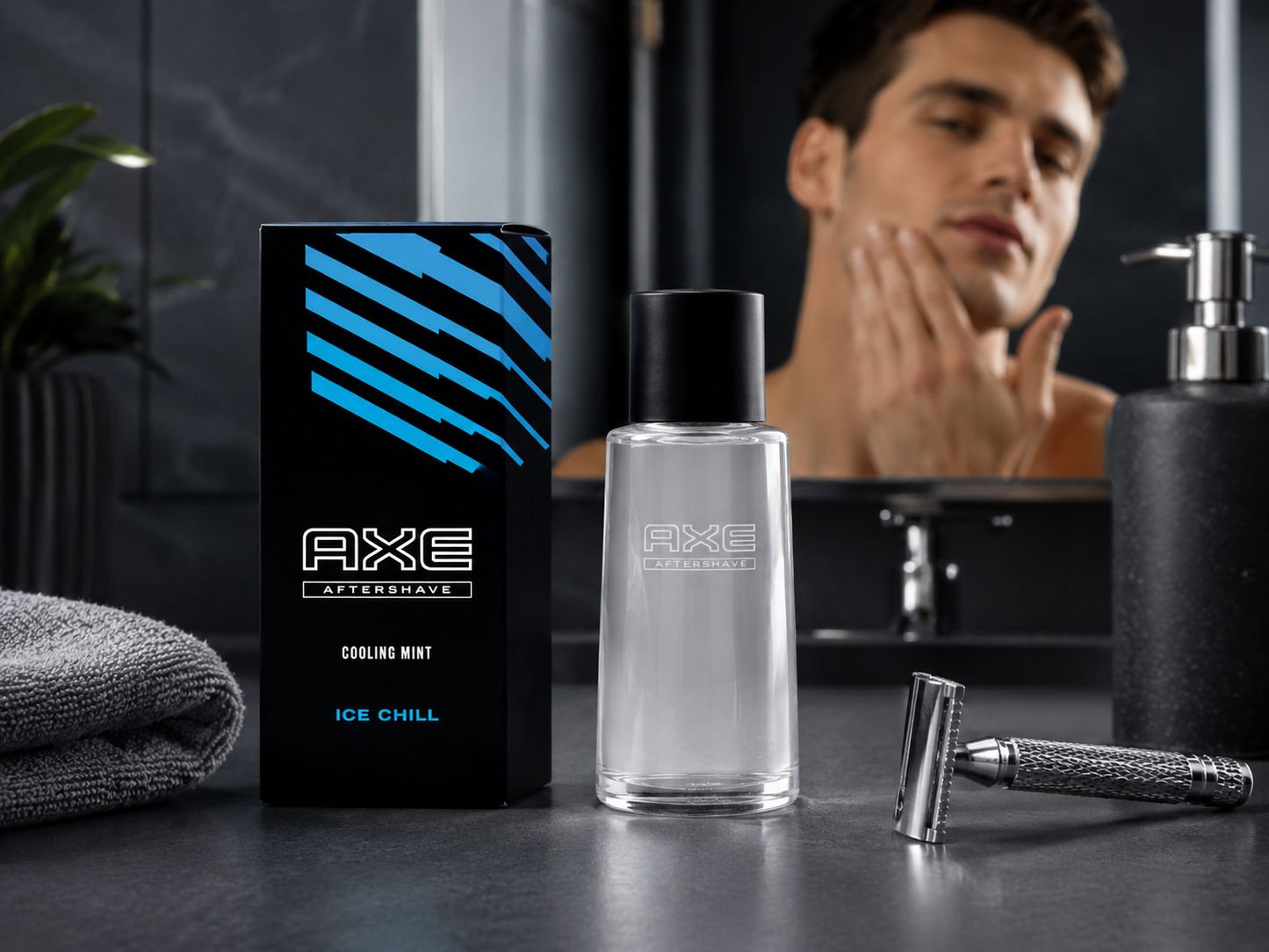 AXE Ice Chill After Shave – Cooling Mint borotválkozás utáni arcszesz férfiaknak