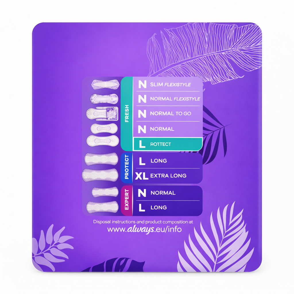 Always Daily Protect Long tisztasági betét friss illattal Big Pack (48 db)