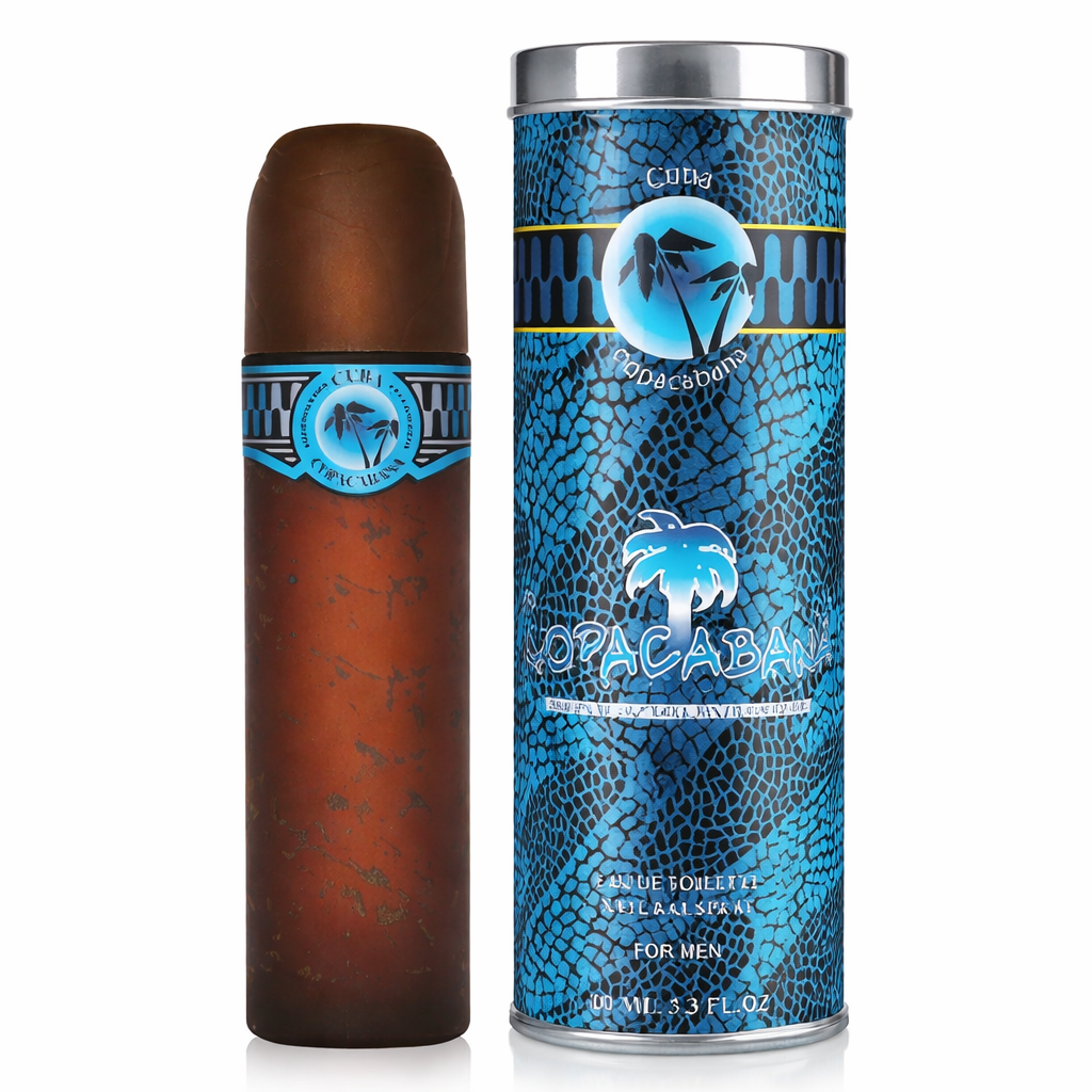 CUBA Copacabana Eau de Toilette 100 ml – Friss, Egzotikus Férfi Parfüm Spray