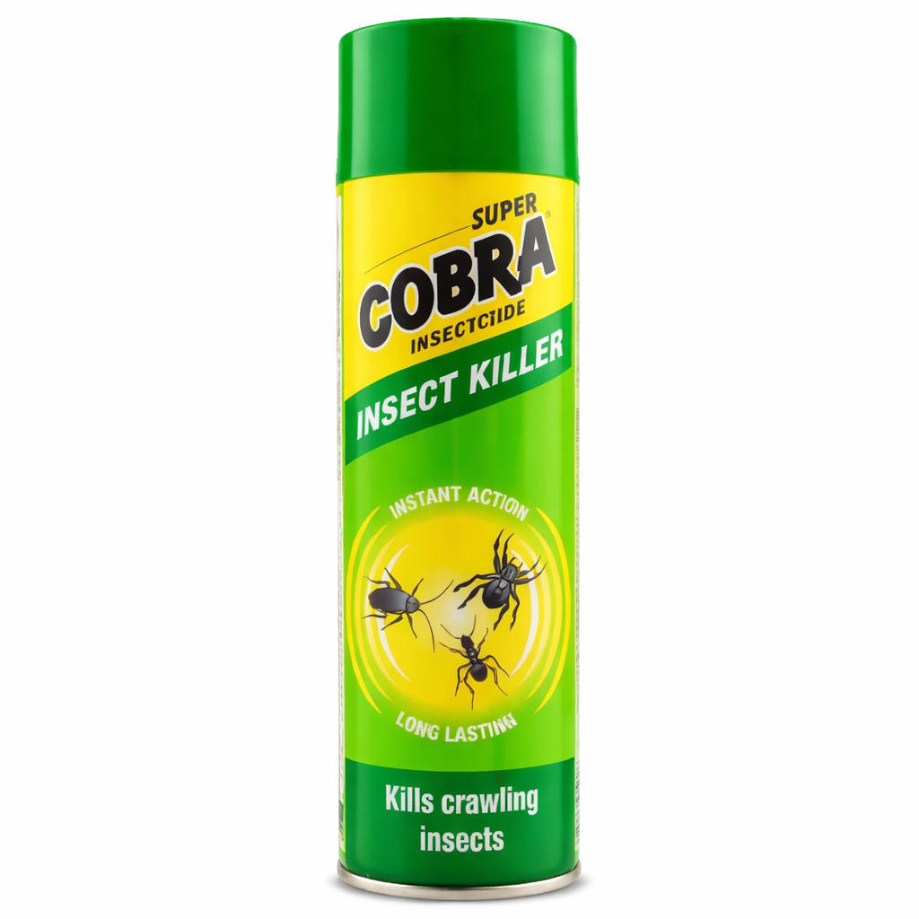 Cobra Insecticide rovarirtó aeroszol 400ml – Hatékony védelem hangya, csótány és kúszó rovarok ellen