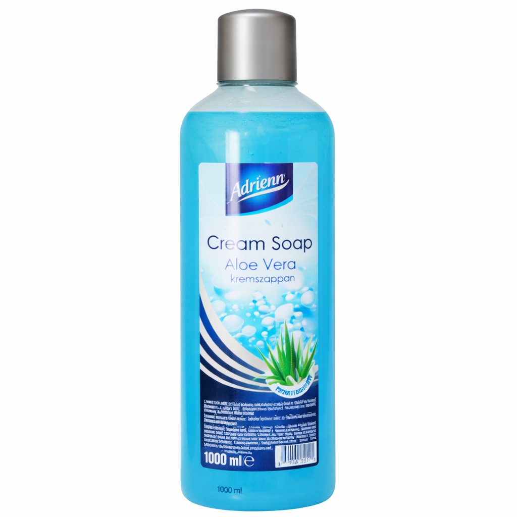 Adrienn Aloe Vera krémszappan 1L – Hidratáló folyékony szappan aloe kivonattal