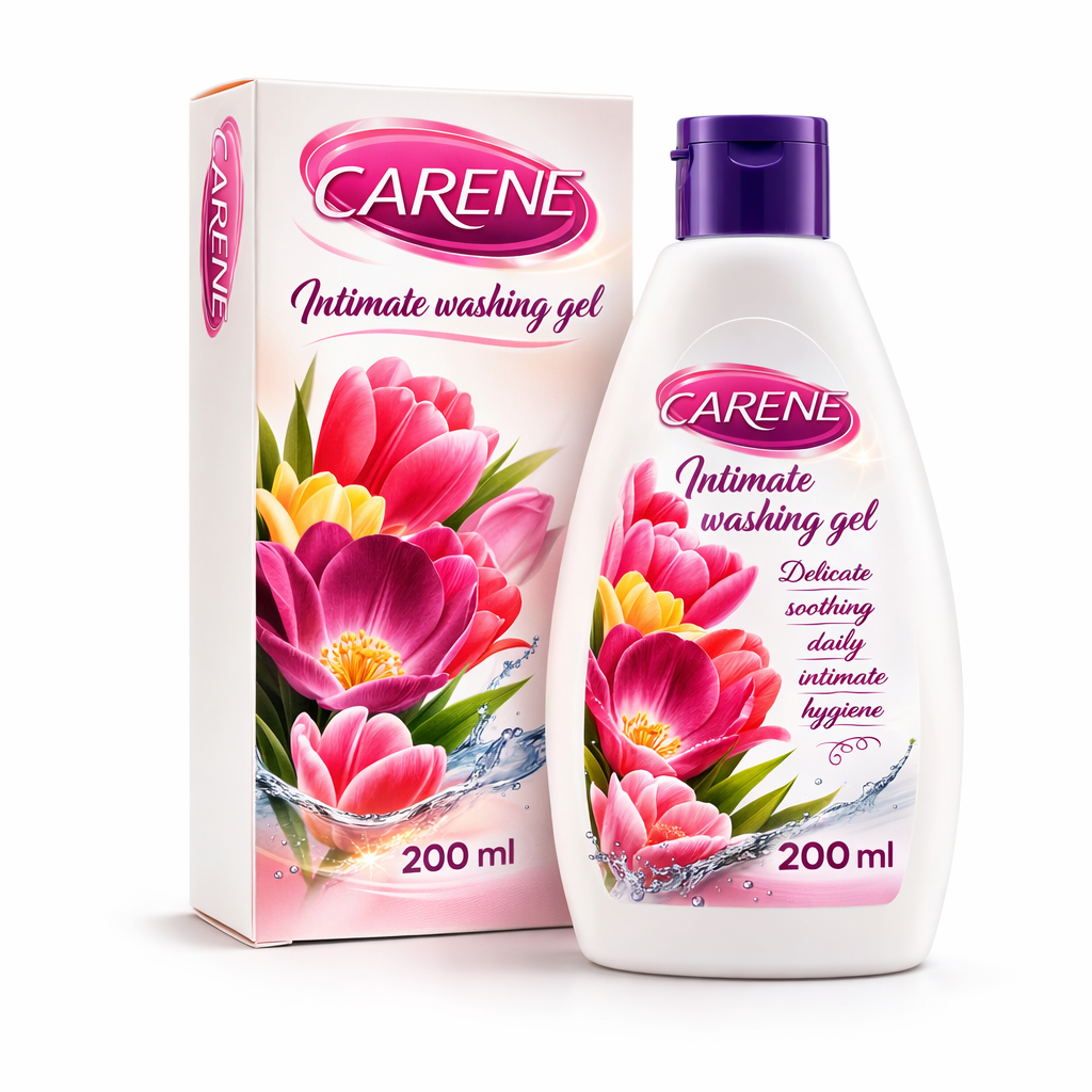 Carene Intimate gyengéd intim mosakodó gél 200ml