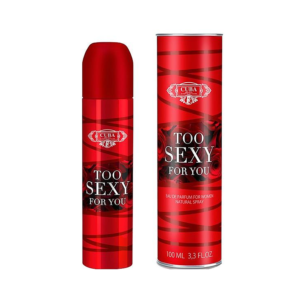 Cuba Too Sexy For You Női Parfüm 100 ml – Eau de Parfum, Csábító és Intenzív Illat