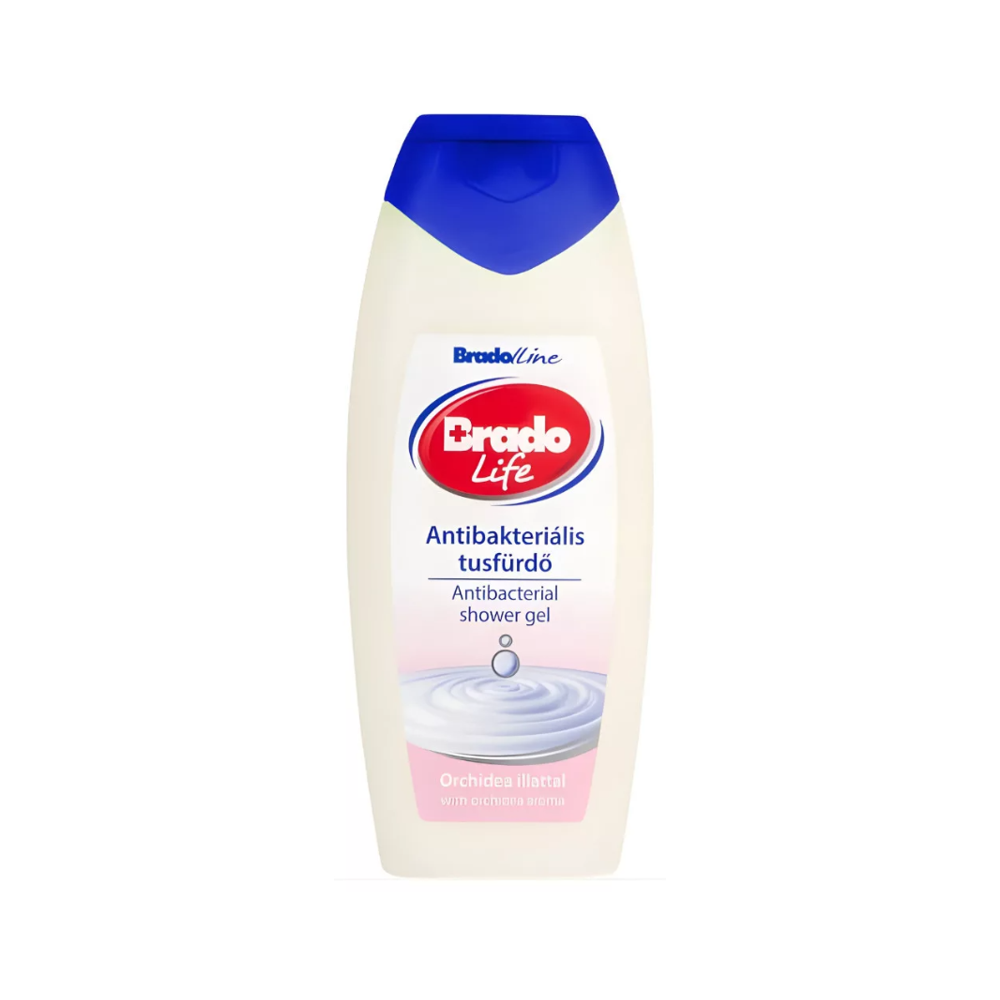 Brado Life antibakteriális tusfürdő orchidea illattal 400ml