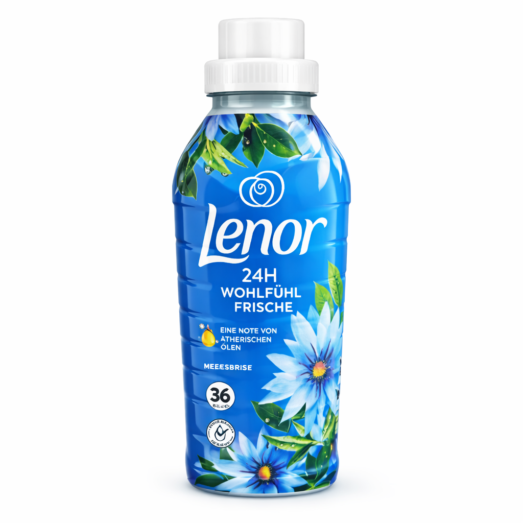 Lenor Tengeri szellő illatú textilöblítő 756 ml – friss, tiszta illat és hosszan tartó puhaság minden mosásnál