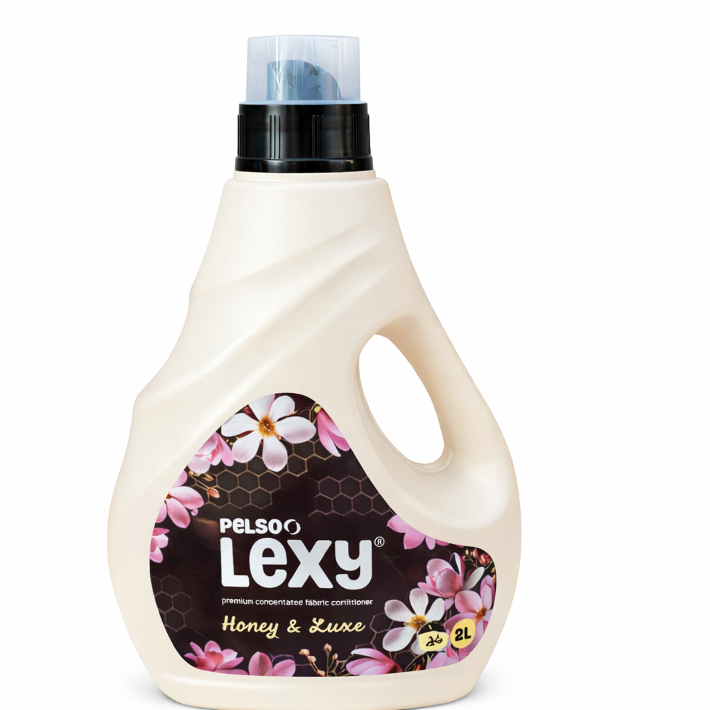 Pelső Lexy Honey Luxe Textilöblítő 2 L – Édeskés virágos illat, hosszan tartó frissesség és puhaság