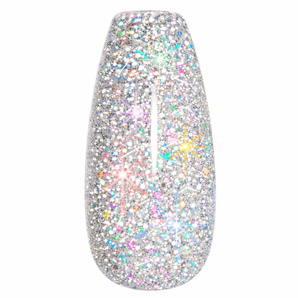 Butterfly Nails körömlakk Ezüst holografikus csillámos 18 ml