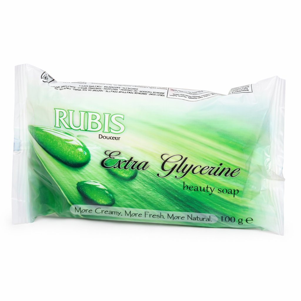 RUBIS Extra Hidratáló Glicerines Szappan 100 g – Intenzív Ápolás és Gyengéd Tisztítás