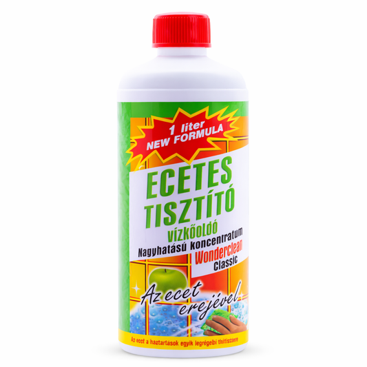 Ecetes tisztító vízkőoldó koncentrátum 1L Satina – Természetes erő a vízkő ellen