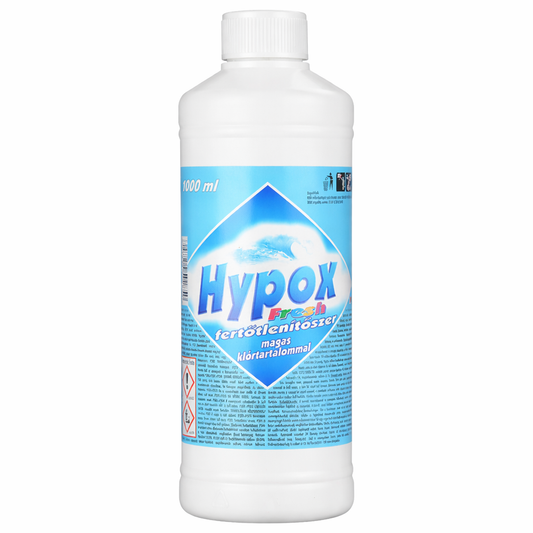 Hypox Fresh Fertőtlenítőszer 1L – Hatékony Higiénia és Friss Illat Egyben