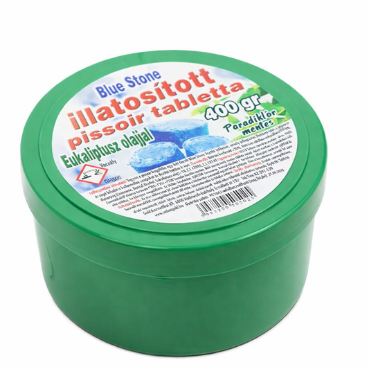 Blue Stone illatosított piszoár tabletta eukaliptusz illattal 400 g – Hosszan tartó frissesség és higiénia