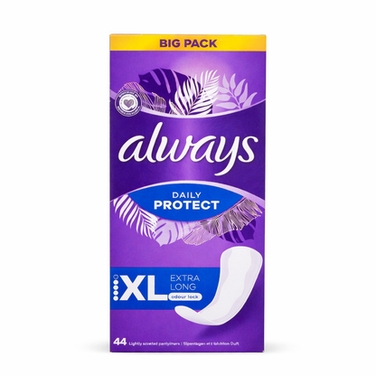 Always Daily Protect XL Extra Long tisztasági betét Big Pack (44 db)