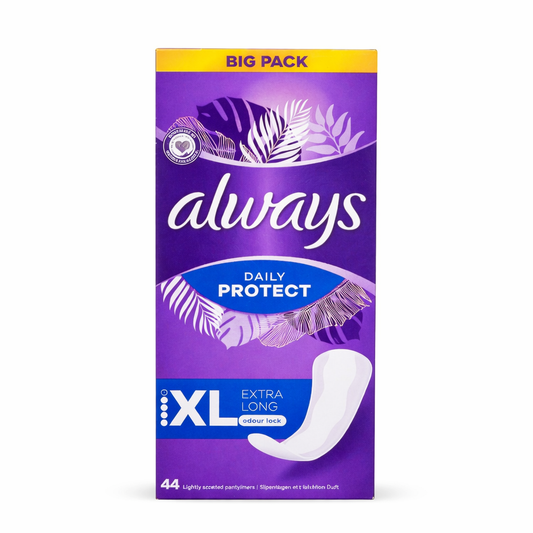Always Daily Protect XL Extra Long tisztasági betét Big Pack (44 db)