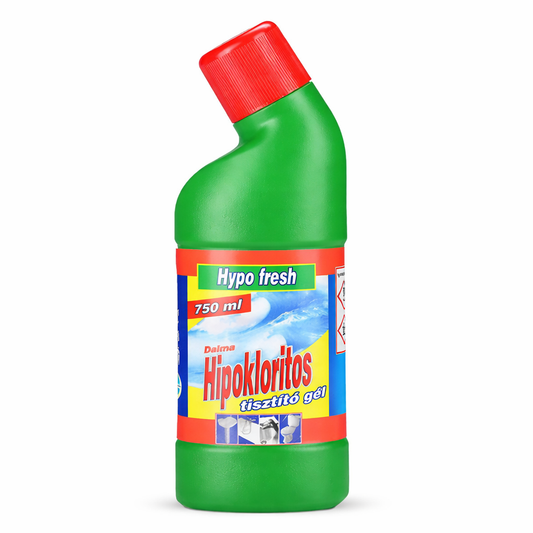 Dalma hipokloritos fertőtlenítő tisztítószer gél 750 ml – Erőteljes tisztítás és higiénia